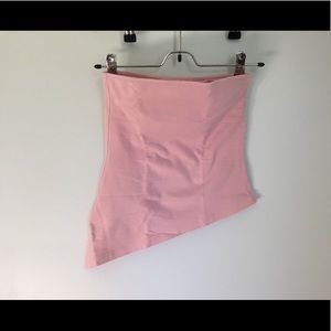 Vintage Moda International Asymmetrical Tube Top